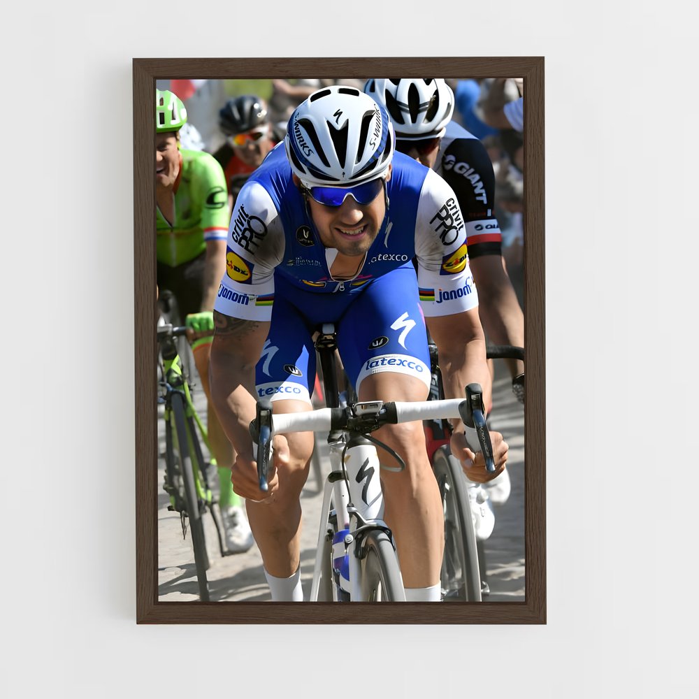 Poster Tom de boonen cyclistes – affiche Cyclisme (vue 5)